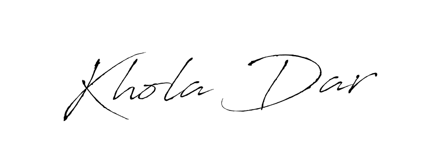 if you are searching for the best signature style for your name Khola Dar. so please give up your signature search. here we have designed multiple signature styles  using Antro_Vectra. Khola Dar signature style 6 images and pictures png