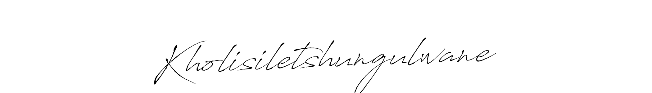 This is the best signature style for the Kholisiletshungulwane name. Also you like these signature font (Antro_Vectra). Mix name signature. Kholisiletshungulwane signature style 6 images and pictures png