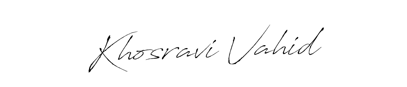 See photos of Khosravi Vahid official signature by Spectra . Check more albums & portfolios. Read reviews & check more about Antro_Vectra font. Khosravi Vahid signature style 6 images and pictures png