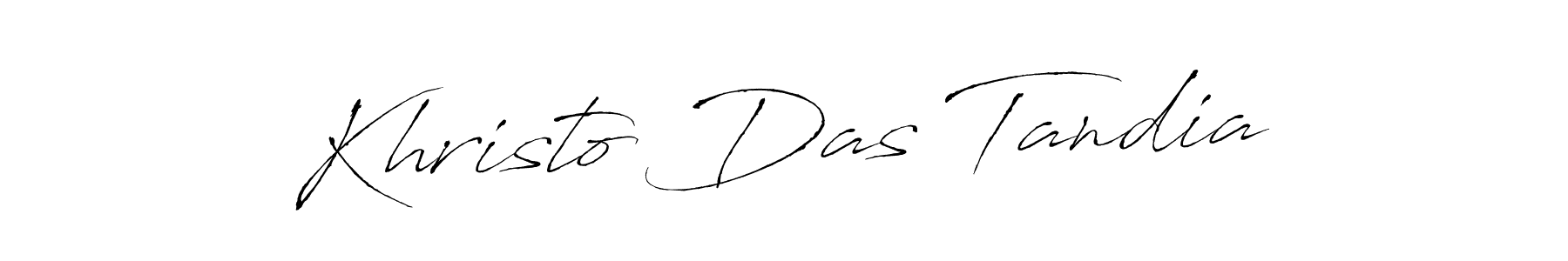 Also You can easily find your signature by using the search form. We will create Khristo Das Tandia name handwritten signature images for you free of cost using Antro_Vectra sign style. Khristo Das Tandia signature style 6 images and pictures png