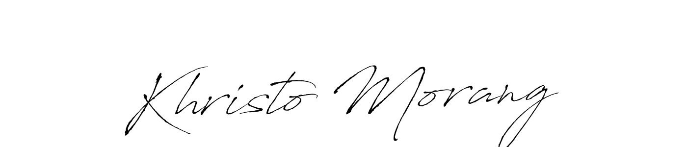 Make a beautiful signature design for name Khristo Morang. Use this online signature maker to create a handwritten signature for free. Khristo Morang signature style 6 images and pictures png