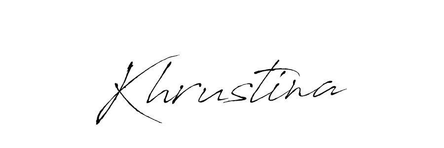 It looks lik you need a new signature style for name Khrustina. Design unique handwritten (Antro_Vectra) signature with our free signature maker in just a few clicks. Khrustina signature style 6 images and pictures png