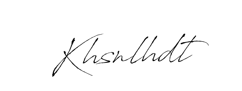 Make a short Khsnlhdt signature style. Manage your documents anywhere anytime using Antro_Vectra. Create and add eSignatures, submit forms, share and send files easily. Khsnlhdt signature style 6 images and pictures png