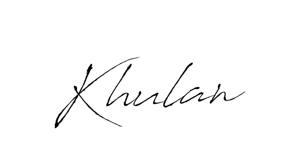 It looks lik you need a new signature style for name Khulan. Design unique handwritten (Antro_Vectra) signature with our free signature maker in just a few clicks. Khulan signature style 6 images and pictures png
