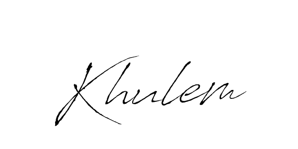 You should practise on your own different ways (Antro_Vectra) to write your name (Khulem) in signature. don't let someone else do it for you. Khulem signature style 6 images and pictures png