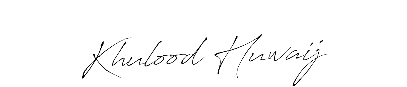 See photos of Khulood Huwaij official signature by Spectra . Check more albums & portfolios. Read reviews & check more about Antro_Vectra font. Khulood Huwaij signature style 6 images and pictures png