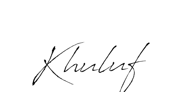 Here are the top 10 professional signature styles for the name Khuluf. These are the best autograph styles you can use for your name. Khuluf signature style 6 images and pictures png