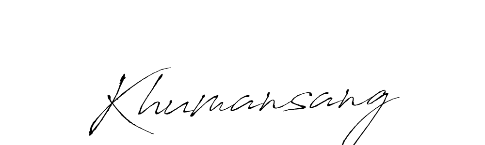 Here are the top 10 professional signature styles for the name Khumansang. These are the best autograph styles you can use for your name. Khumansang signature style 6 images and pictures png
