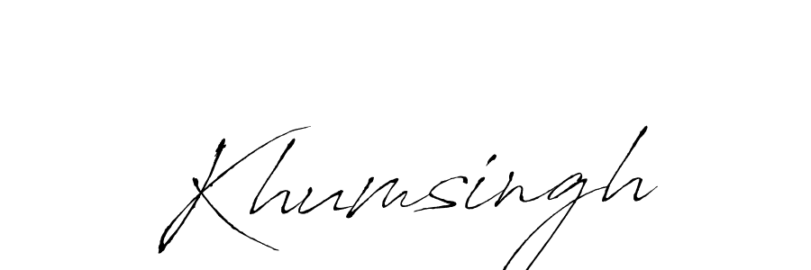 This is the best signature style for the Khumsingh name. Also you like these signature font (Antro_Vectra). Mix name signature. Khumsingh signature style 6 images and pictures png