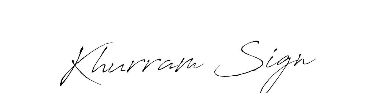 See photos of Khurram Sign official signature by Spectra . Check more albums & portfolios. Read reviews & check more about Antro_Vectra font. Khurram Sign signature style 6 images and pictures png