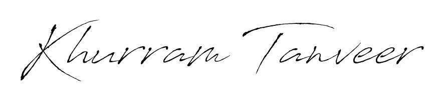 You can use this online signature creator to create a handwritten signature for the name Khurram Tanveer. This is the best online autograph maker. Khurram Tanveer signature style 6 images and pictures png