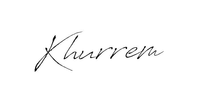 You should practise on your own different ways (Antro_Vectra) to write your name (Khurrem) in signature. don't let someone else do it for you. Khurrem signature style 6 images and pictures png