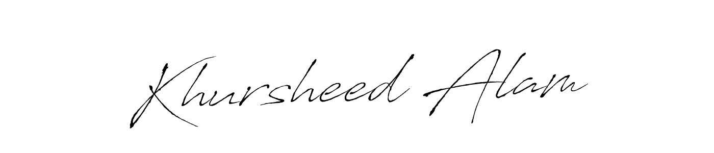 How to Draw Khursheed Alam signature style? Antro_Vectra is a latest design signature styles for name Khursheed Alam. Khursheed Alam signature style 6 images and pictures png