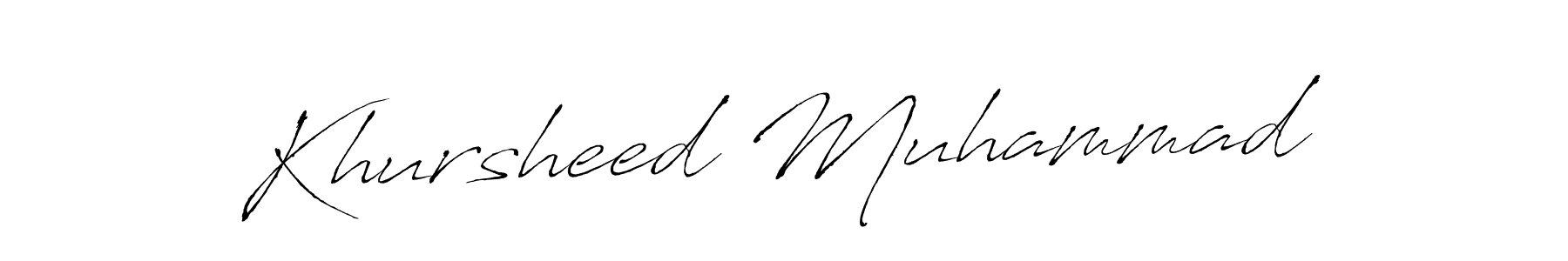 Make a beautiful signature design for name Khursheed Muhammad. Use this online signature maker to create a handwritten signature for free. Khursheed Muhammad signature style 6 images and pictures png