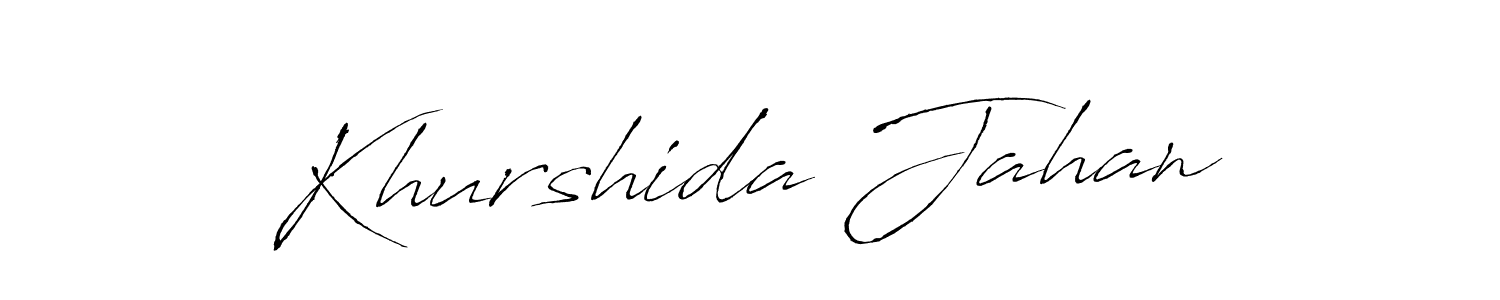 Make a beautiful signature design for name Khurshida Jahan. Use this online signature maker to create a handwritten signature for free. Khurshida Jahan signature style 6 images and pictures png