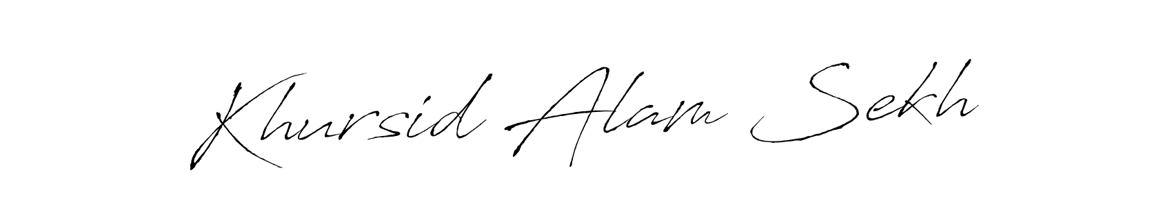 Similarly Antro_Vectra is the best handwritten signature design. Signature creator online .You can use it as an online autograph creator for name Khursid Alam Sekh. Khursid Alam Sekh signature style 6 images and pictures png