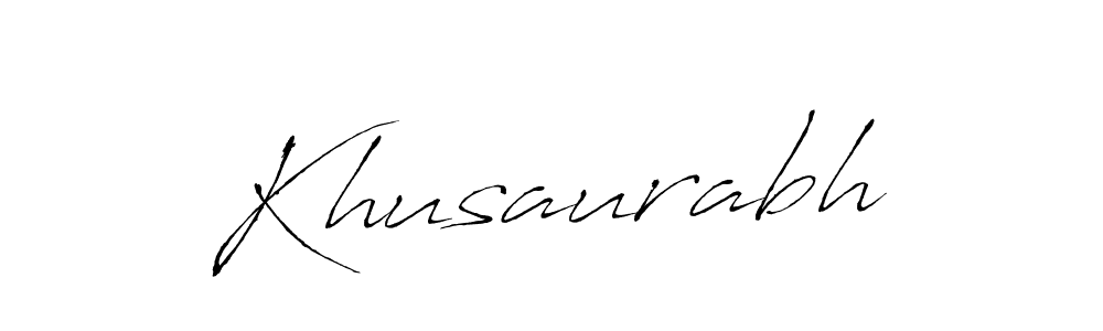 Make a beautiful signature design for name Khusaurabh. Use this online signature maker to create a handwritten signature for free. Khusaurabh signature style 6 images and pictures png