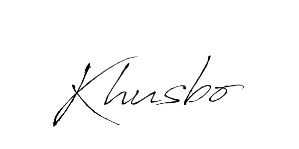 How to make Khusbo name signature. Use Antro_Vectra style for creating short signs online. This is the latest handwritten sign. Khusbo signature style 6 images and pictures png