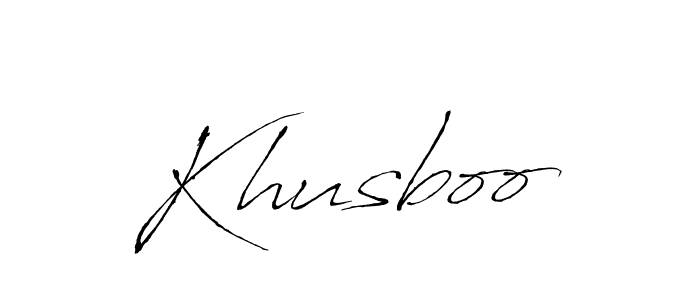 Also we have Khusboo name is the best signature style. Create professional handwritten signature collection using Antro_Vectra autograph style. Khusboo signature style 6 images and pictures png