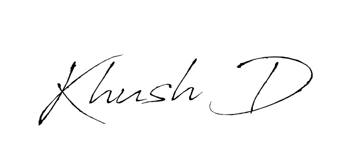 It looks lik you need a new signature style for name Khush D. Design unique handwritten (Antro_Vectra) signature with our free signature maker in just a few clicks. Khush D signature style 6 images and pictures png