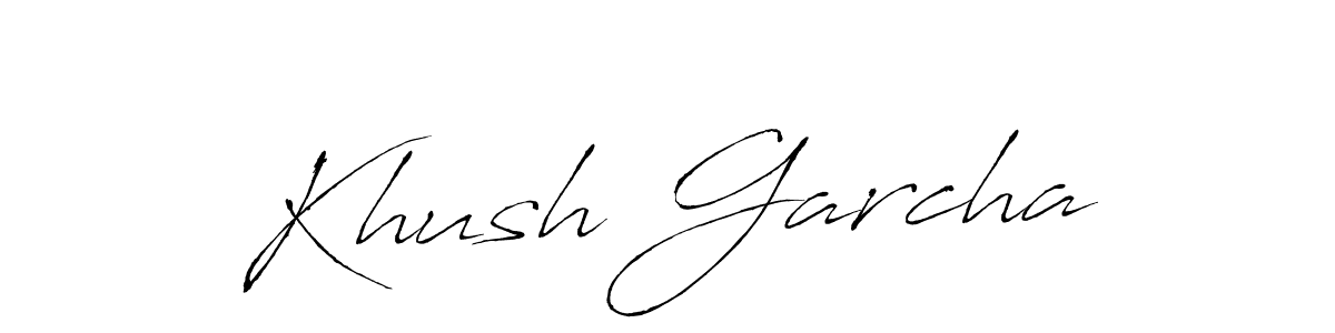 Also You can easily find your signature by using the search form. We will create Khush Garcha name handwritten signature images for you free of cost using Antro_Vectra sign style. Khush Garcha signature style 6 images and pictures png