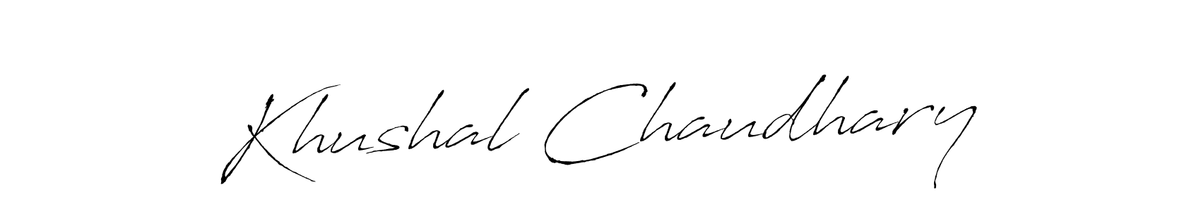 Once you've used our free online signature maker to create your best signature Antro_Vectra style, it's time to enjoy all of the benefits that Khushal Chaudhary name signing documents. Khushal Chaudhary signature style 6 images and pictures png