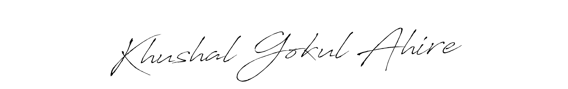 Once you've used our free online signature maker to create your best signature Antro_Vectra style, it's time to enjoy all of the benefits that Khushal Gokul Ahire name signing documents. Khushal Gokul Ahire signature style 6 images and pictures png