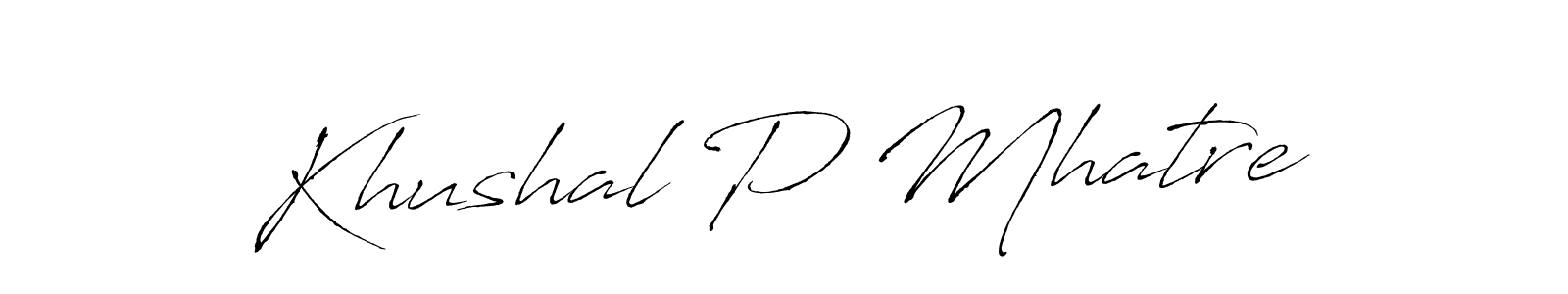 You can use this online signature creator to create a handwritten signature for the name Khushal P Mhatre. This is the best online autograph maker. Khushal P Mhatre signature style 6 images and pictures png