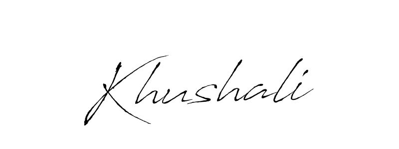 It looks lik you need a new signature style for name Khushali. Design unique handwritten (Antro_Vectra) signature with our free signature maker in just a few clicks. Khushali signature style 6 images and pictures png