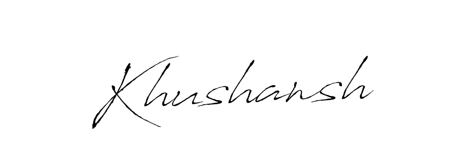 Similarly Antro_Vectra is the best handwritten signature design. Signature creator online .You can use it as an online autograph creator for name Khushansh. Khushansh signature style 6 images and pictures png