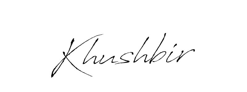 Make a beautiful signature design for name Khushbir. Use this online signature maker to create a handwritten signature for free. Khushbir signature style 6 images and pictures png