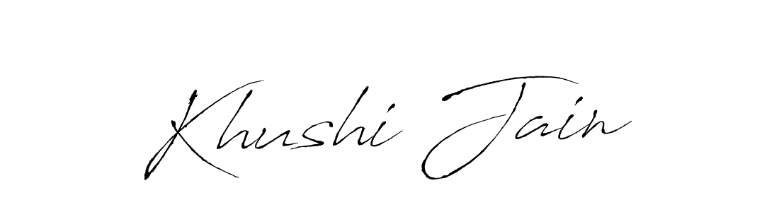 Once you've used our free online signature maker to create your best signature Antro_Vectra style, it's time to enjoy all of the benefits that Khushi Jain name signing documents. Khushi Jain signature style 6 images and pictures png