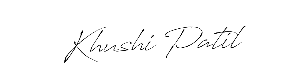 if you are searching for the best signature style for your name Khushi Patil. so please give up your signature search. here we have designed multiple signature styles  using Antro_Vectra. Khushi Patil signature style 6 images and pictures png