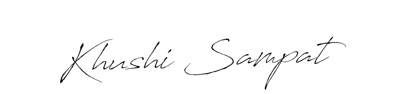 71+ Khushi Sampat Name Signature Style Ideas | Superb eSignature