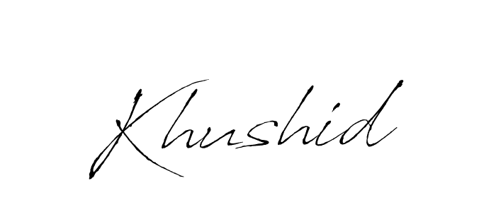 Once you've used our free online signature maker to create your best signature Antro_Vectra style, it's time to enjoy all of the benefits that Khushid name signing documents. Khushid signature style 6 images and pictures png