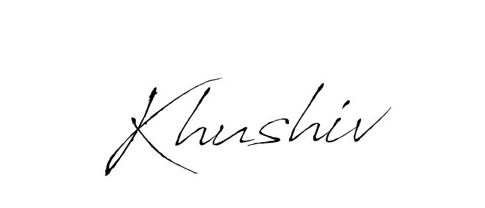 Here are the top 10 professional signature styles for the name Khushiv. These are the best autograph styles you can use for your name. Khushiv signature style 6 images and pictures png
