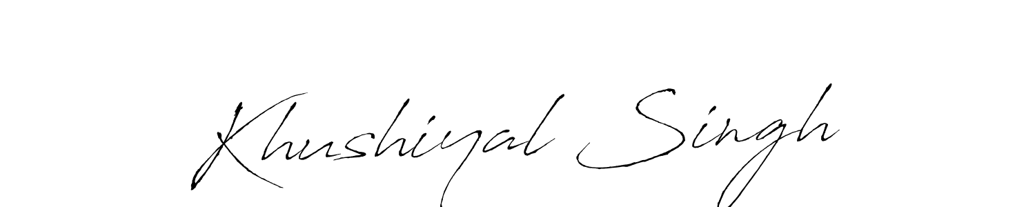 Use a signature maker to create a handwritten signature online. With this signature software, you can design (Antro_Vectra) your own signature for name Khushiyal Singh. Khushiyal Singh signature style 6 images and pictures png