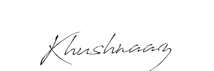 How to Draw Khushnaaz signature style? Antro_Vectra is a latest design signature styles for name Khushnaaz. Khushnaaz signature style 6 images and pictures png