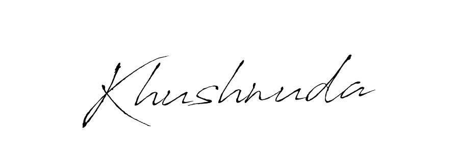 This is the best signature style for the Khushnuda name. Also you like these signature font (Antro_Vectra). Mix name signature. Khushnuda signature style 6 images and pictures png