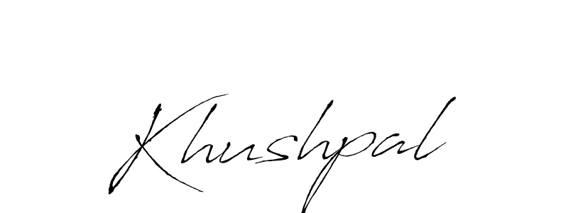 Similarly Antro_Vectra is the best handwritten signature design. Signature creator online .You can use it as an online autograph creator for name Khushpal. Khushpal signature style 6 images and pictures png