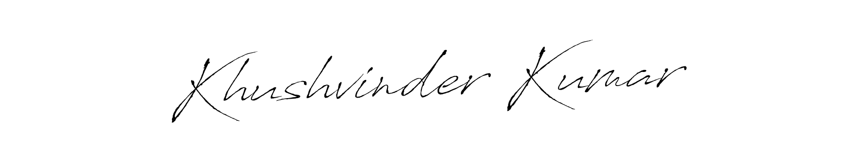 How to Draw Khushvinder Kumar signature style? Antro_Vectra is a latest design signature styles for name Khushvinder Kumar. Khushvinder Kumar signature style 6 images and pictures png