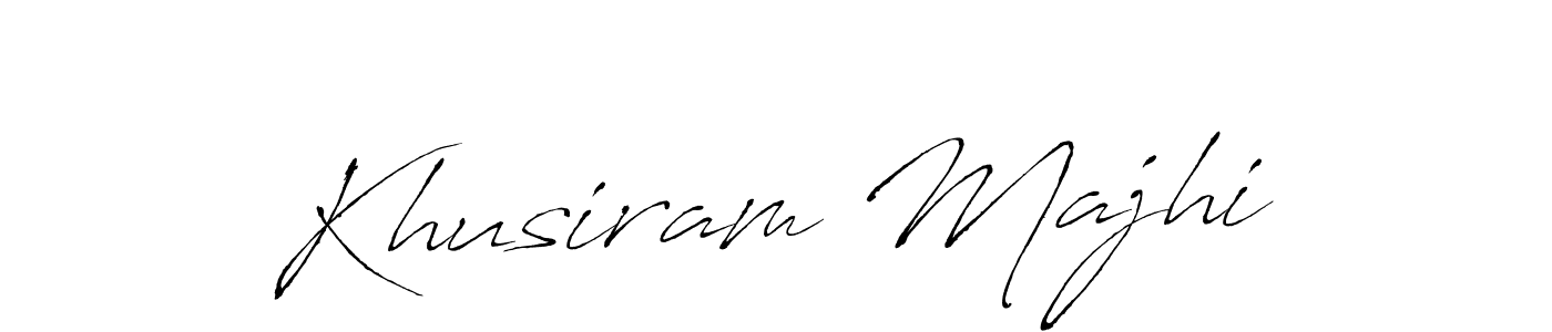 It looks lik you need a new signature style for name Khusiram Majhi. Design unique handwritten (Antro_Vectra) signature with our free signature maker in just a few clicks. Khusiram Majhi signature style 6 images and pictures png