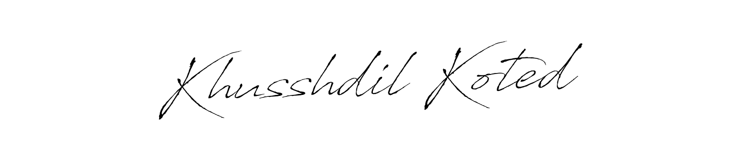 Best and Professional Signature Style for Khusshdil Koted. Antro_Vectra Best Signature Style Collection. Khusshdil Koted signature style 6 images and pictures png