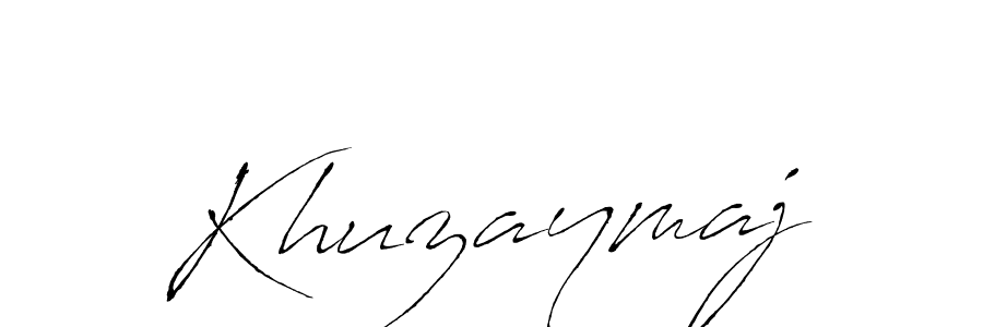 It looks lik you need a new signature style for name Khuzaymaj. Design unique handwritten (Antro_Vectra) signature with our free signature maker in just a few clicks. Khuzaymaj signature style 6 images and pictures png