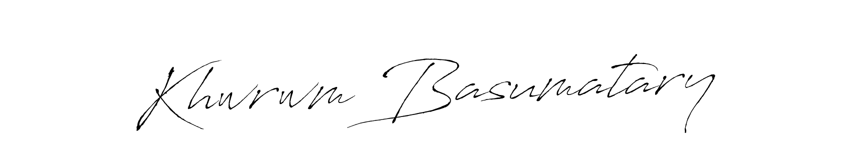 Once you've used our free online signature maker to create your best signature Antro_Vectra style, it's time to enjoy all of the benefits that Khwrwm Basumatary name signing documents. Khwrwm Basumatary signature style 6 images and pictures png