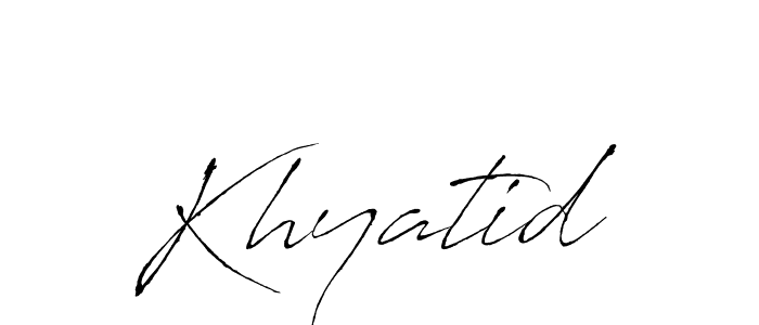 Make a beautiful signature design for name Khyatid. Use this online signature maker to create a handwritten signature for free. Khyatid signature style 6 images and pictures png