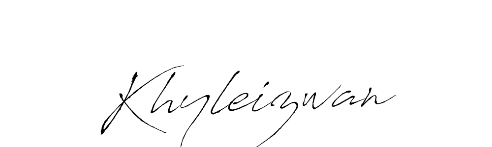How to make Khyleizwan name signature. Use Antro_Vectra style for creating short signs online. This is the latest handwritten sign. Khyleizwan signature style 6 images and pictures png