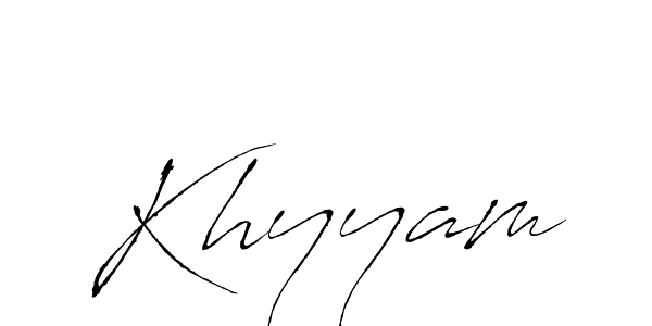 Also You can easily find your signature by using the search form. We will create Khyyam name handwritten signature images for you free of cost using Antro_Vectra sign style. Khyyam signature style 6 images and pictures png