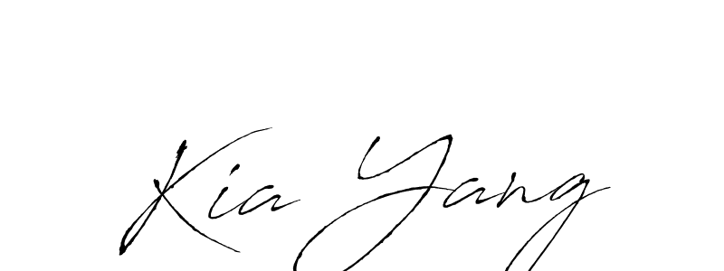 It looks lik you need a new signature style for name Kia Yang. Design unique handwritten (Antro_Vectra) signature with our free signature maker in just a few clicks. Kia Yang signature style 6 images and pictures png