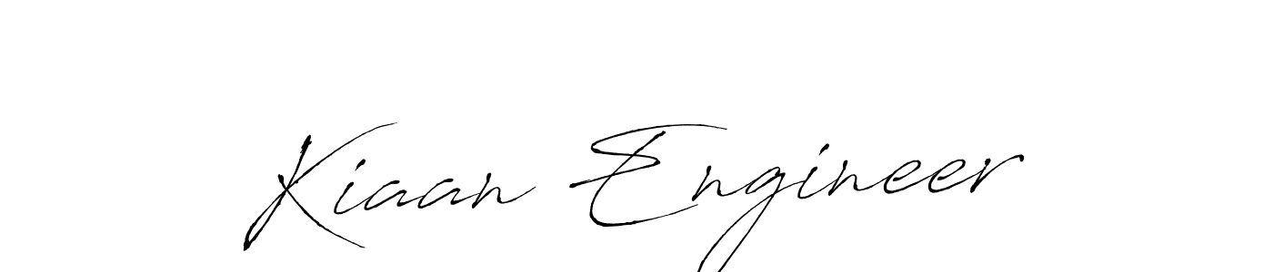 This is the best signature style for the Kiaan Engineer name. Also you like these signature font (Antro_Vectra). Mix name signature. Kiaan Engineer signature style 6 images and pictures png